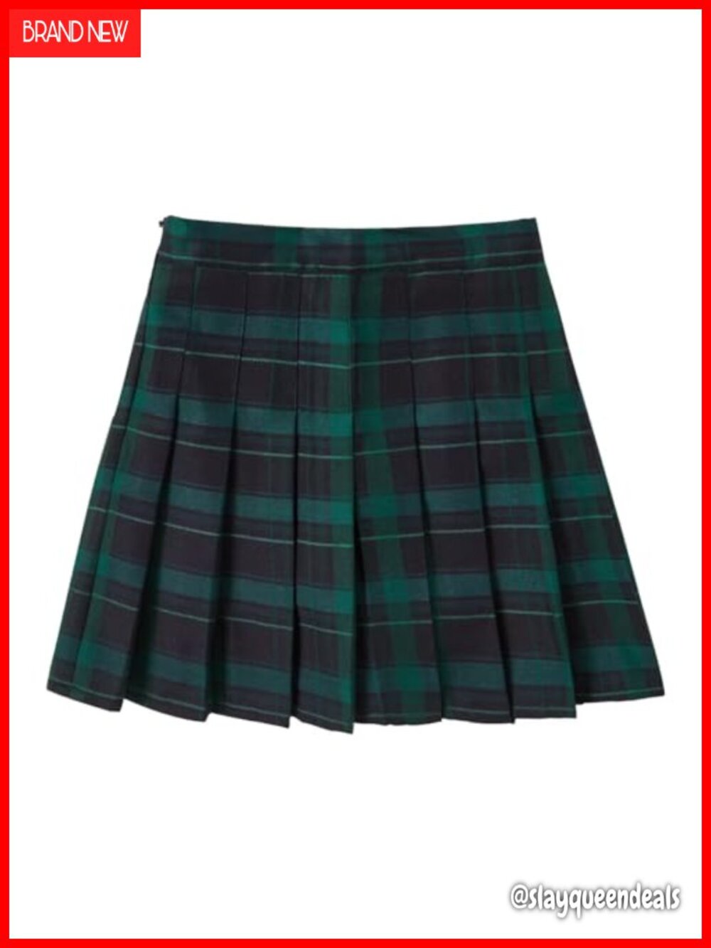 Women's High Waisted Pleated Tennis Skort A-Line Mini Skirt with Shorts
